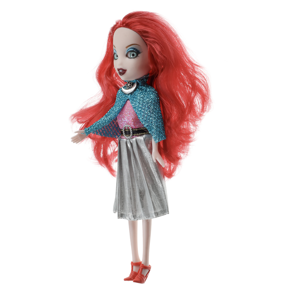 ИГРОЛЕНД Кукла Монстрик, PP,PVC, полиэстер 24см, 6 дизайнов, 13х28х5см, арт.№ 267-719