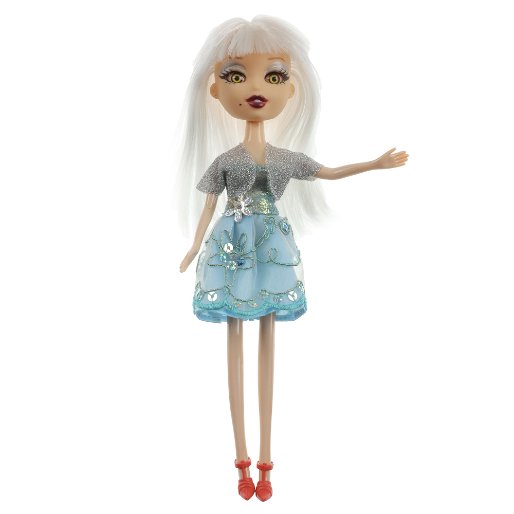 ИГРОЛЕНД Кукла Монстрик, PP,PVC, полиэстер 24см, 6 дизайнов, 13х28х5см, арт.№ 267-719