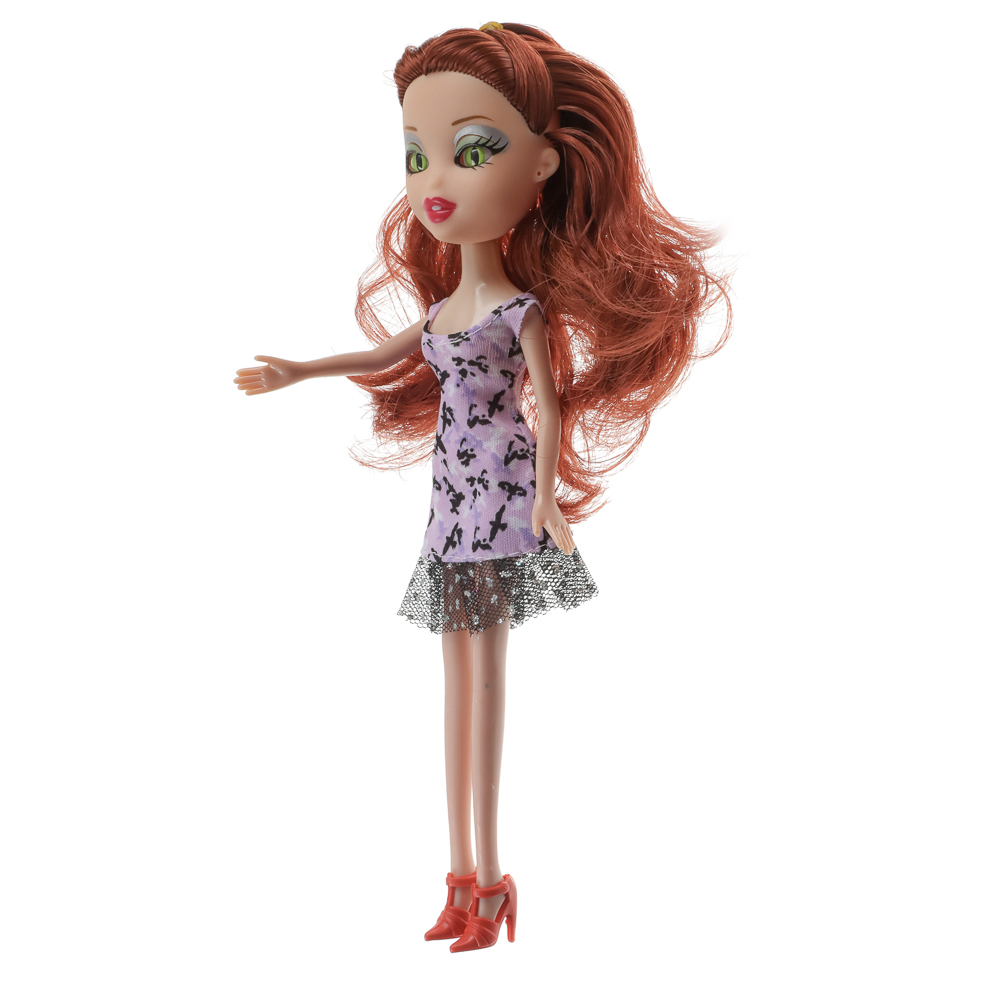 ИГРОЛЕНД Кукла Монстрик, PP,PVC, полиэстер 24см, 6 дизайнов, 13х28х5см, арт.№ 267-719