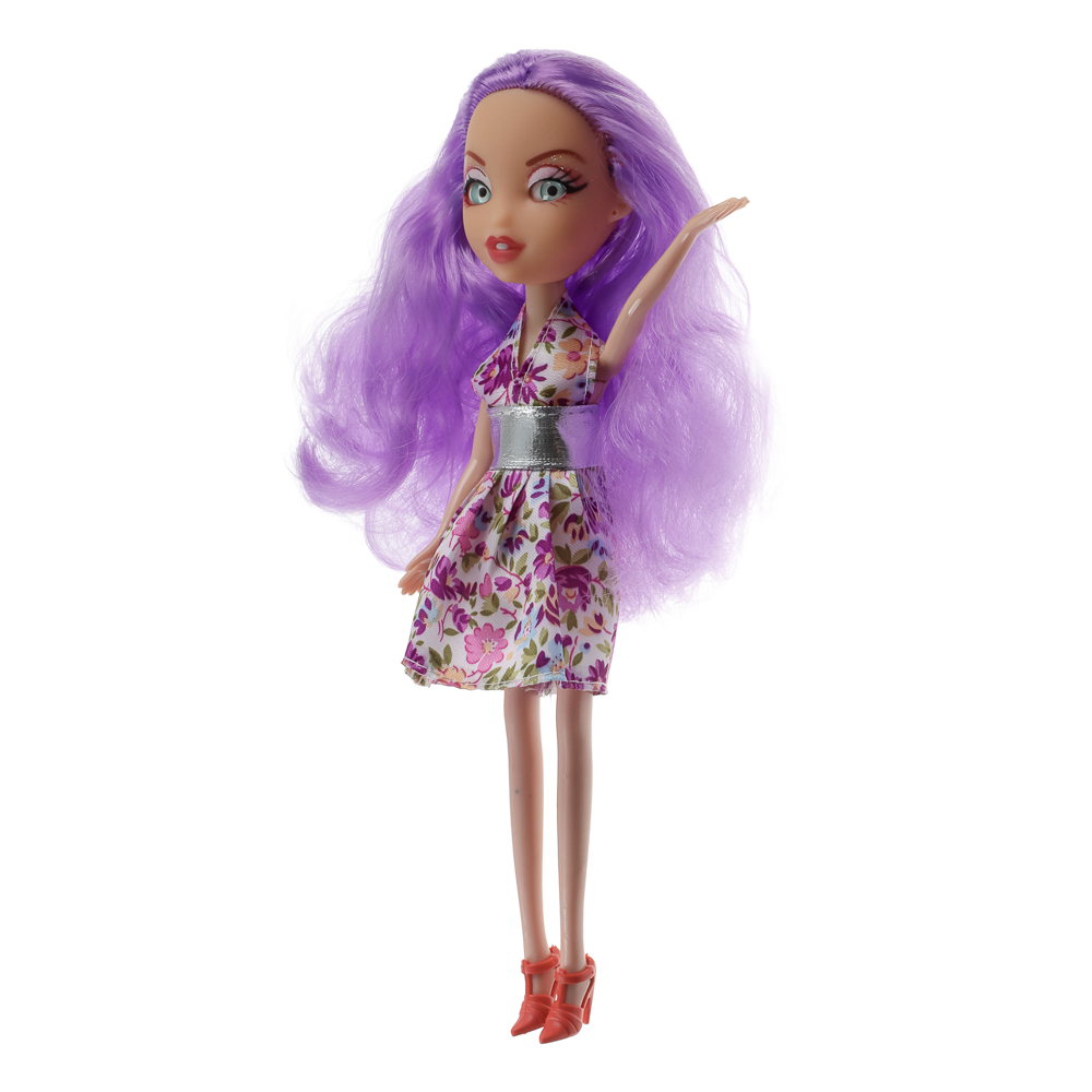 ИГРОЛЕНД Кукла Монстрик, PP,PVC, полиэстер 24см, 6 дизайнов, 13х28х5см, арт.№ 267-719