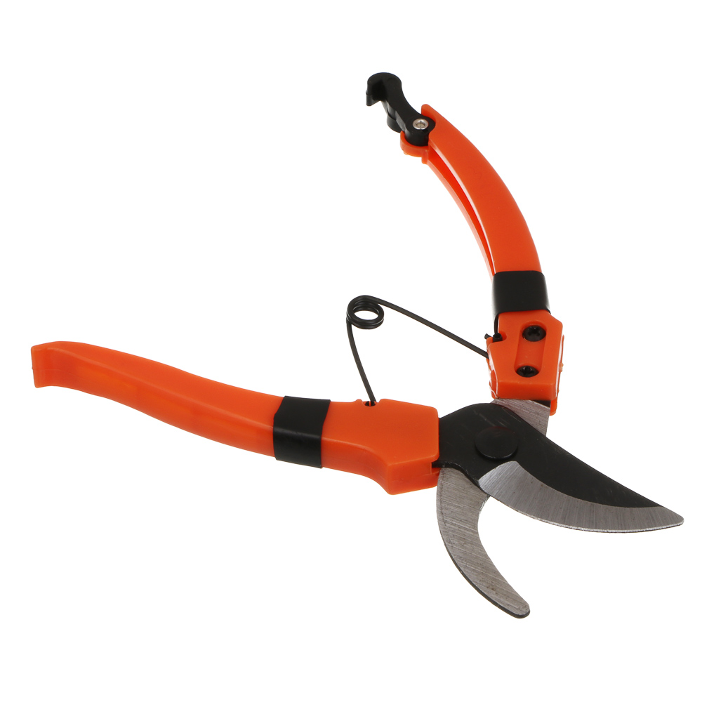 Секатор плоскостной тм INBLOOM 17,5см, возвратная пружина, металл, пластик, арт.№ 186-019