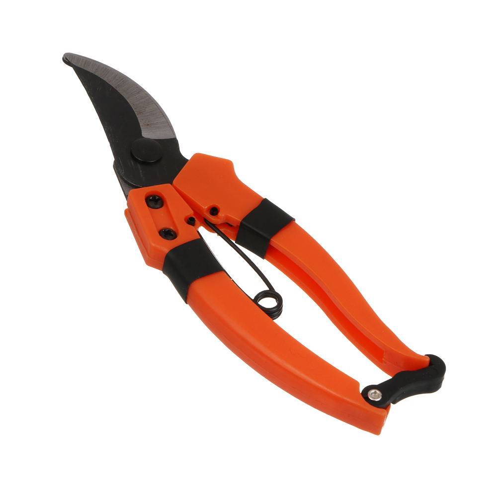 Секатор плоскостной тм INBLOOM 17,5см, возвратная пружина, металл, пластик, арт.№ 186-019