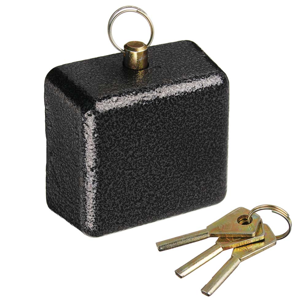 ЕРМАК Замок навесной "Гаражный" с потайной дужкой 90мм арт.KD-90, арт.№ 468-037