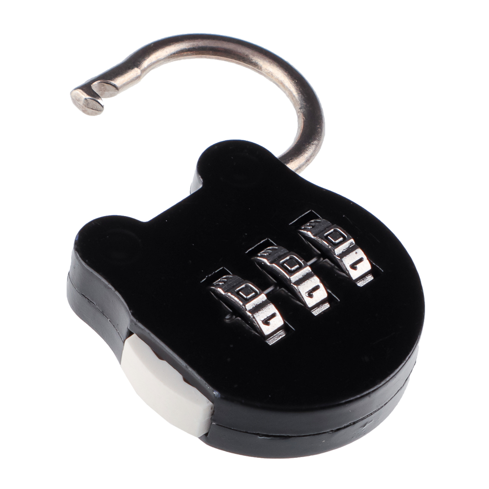 ЕРМАК Замок цифровой на блистере, металл, 3 цвета, CR-19В, арт.№ 468-044