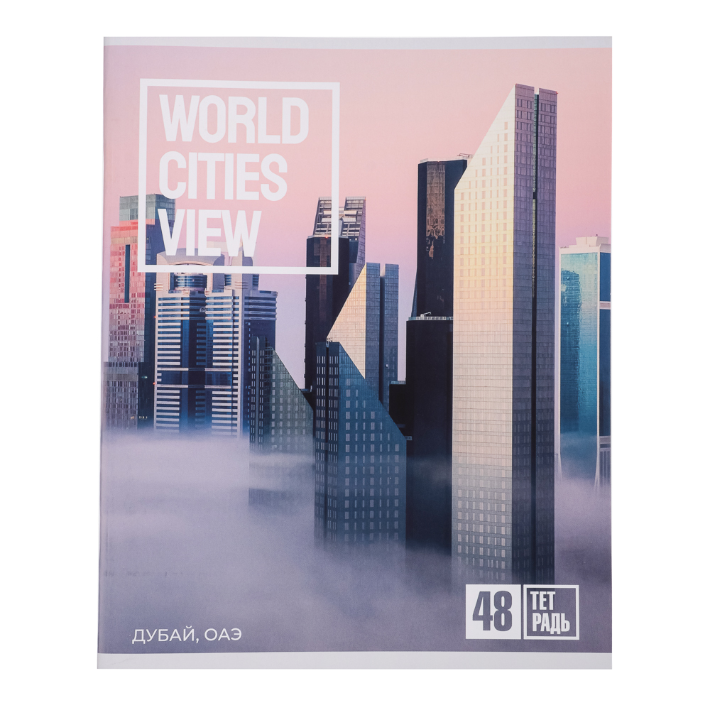 Тетрадь 48л. ClipStudio А5, в клетку, БЕЛЫЕ ЛИСТЫ, обложка картон, скрепка, 5 дизайнов, арт.№ 578-002