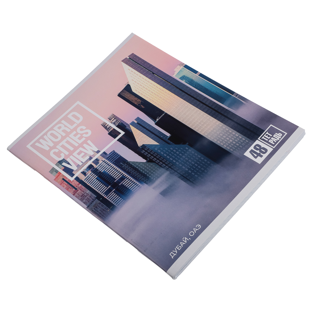 Тетрадь 48л. ClipStudio А5, в клетку, БЕЛЫЕ ЛИСТЫ, обложка картон, скрепка, 5 дизайнов, арт.№ 578-002