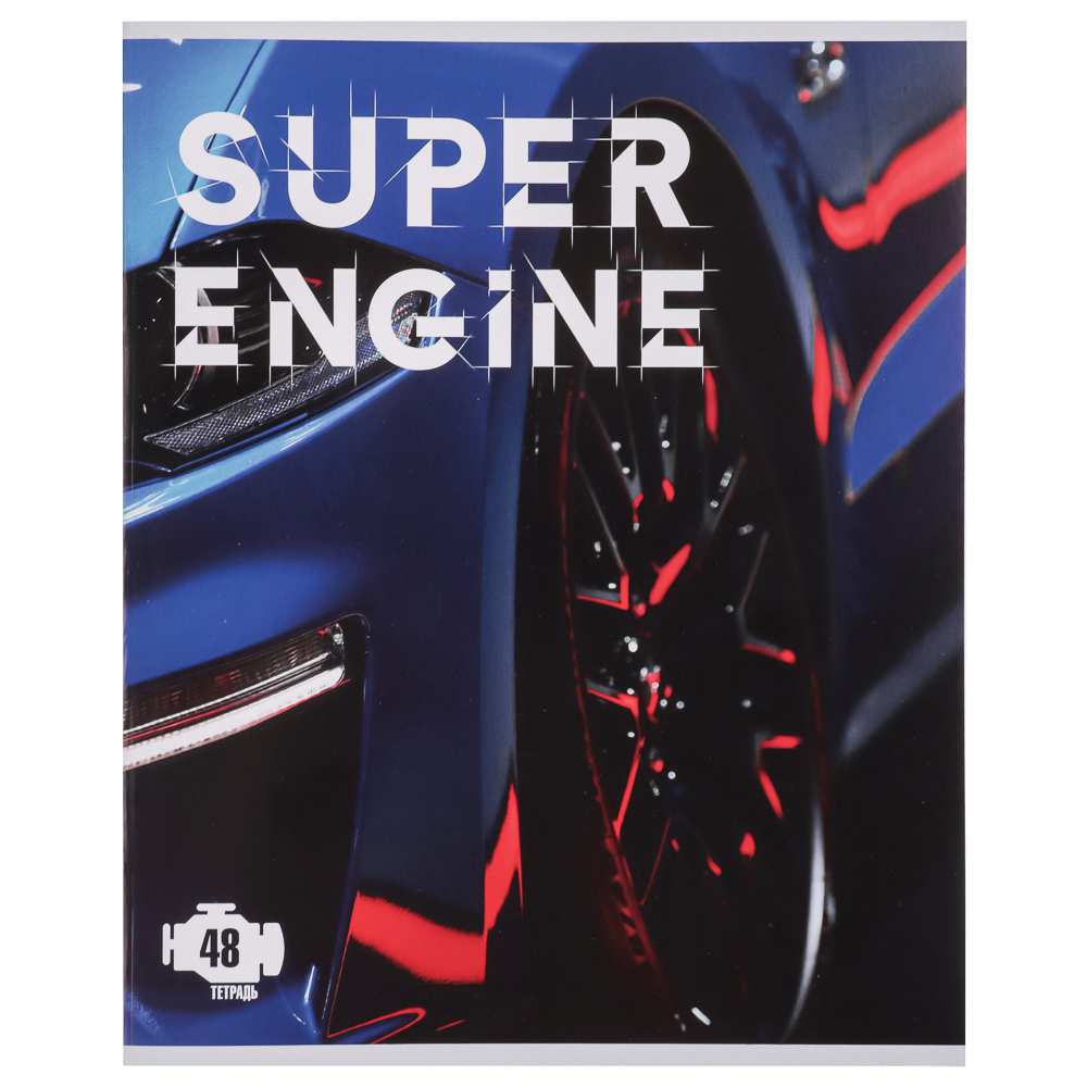 Тетрадь 48л. ClipStudio А5, в клетку, БЕЛЫЕ ЛИСТЫ, обложка картон, скрепка, 5 дизайнов, арт.№ 578-002