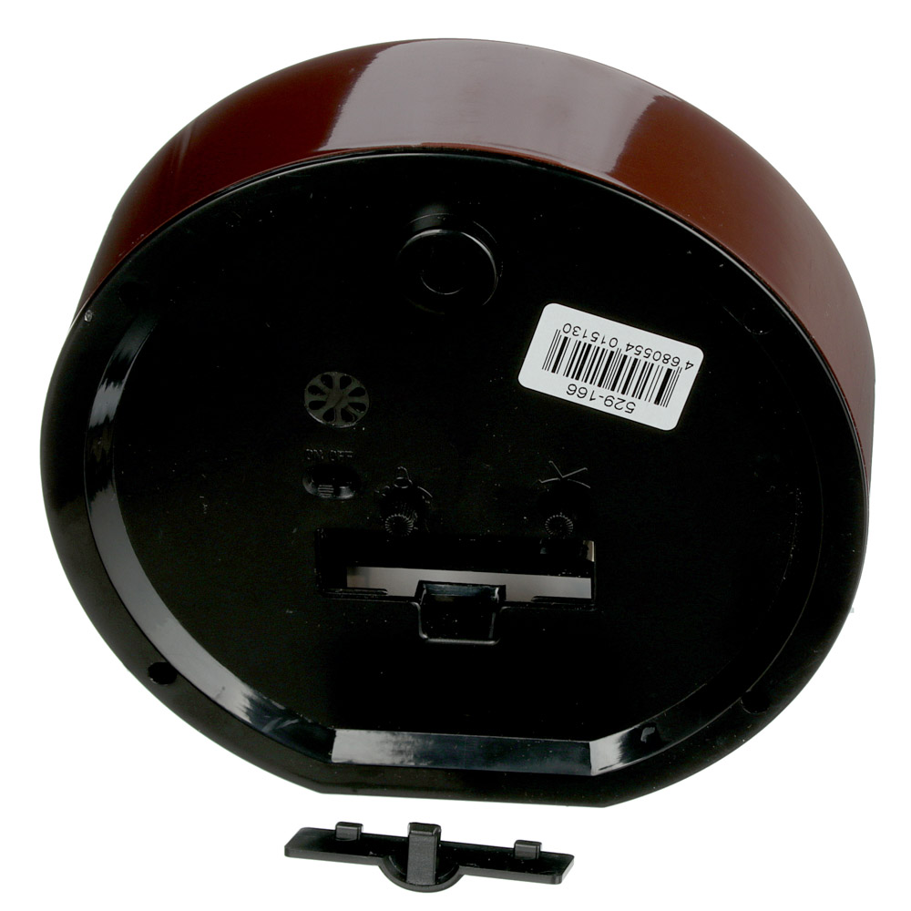 LADECOR CHRONO Будильник кварц d15см, пластик, 15,3х15,3х4см, 5 дизайнов, арт.№ 529-166