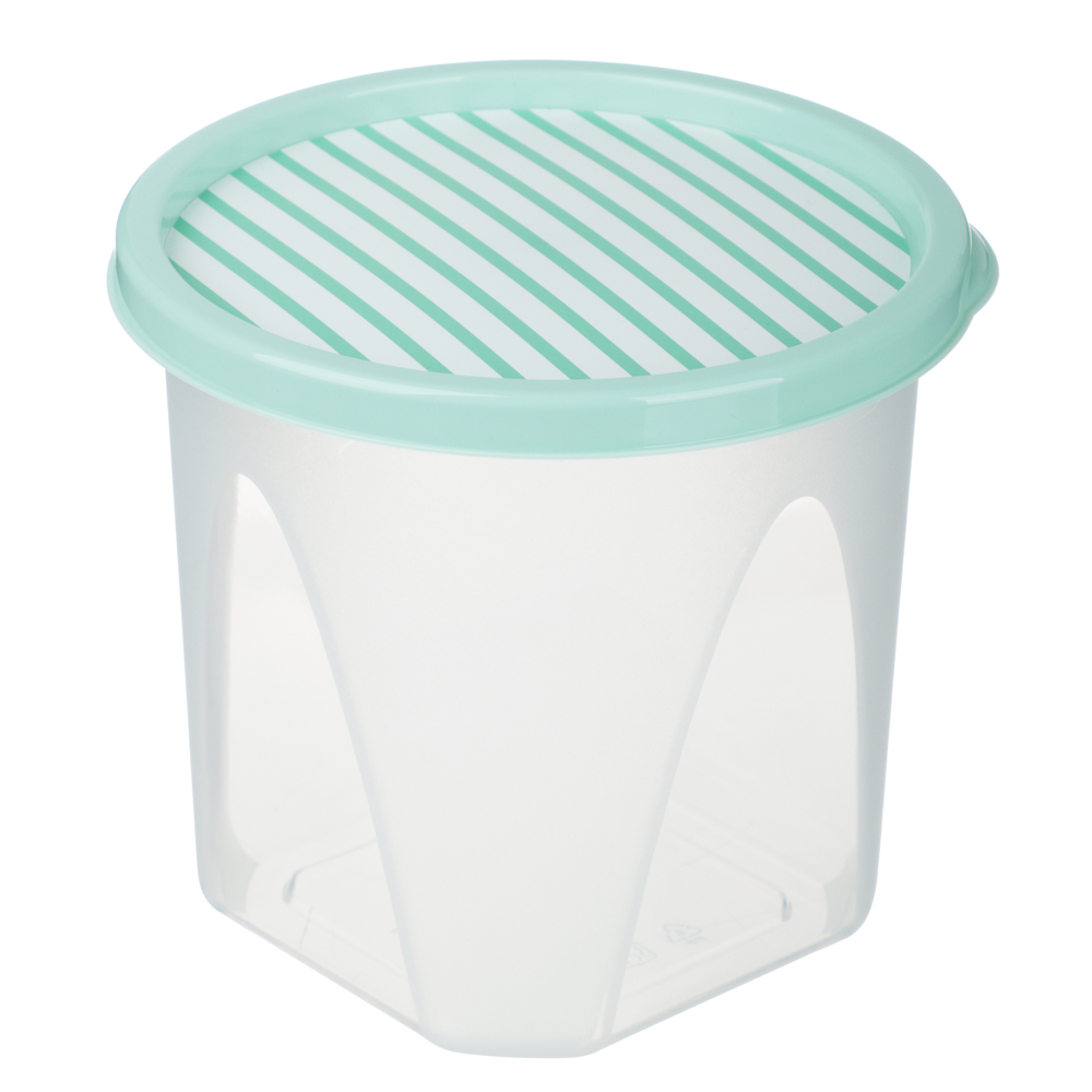 Черри Набор контейнеров круглых 0,6л+1,0л, пластик, 2 цвета, арт.№ 861-607