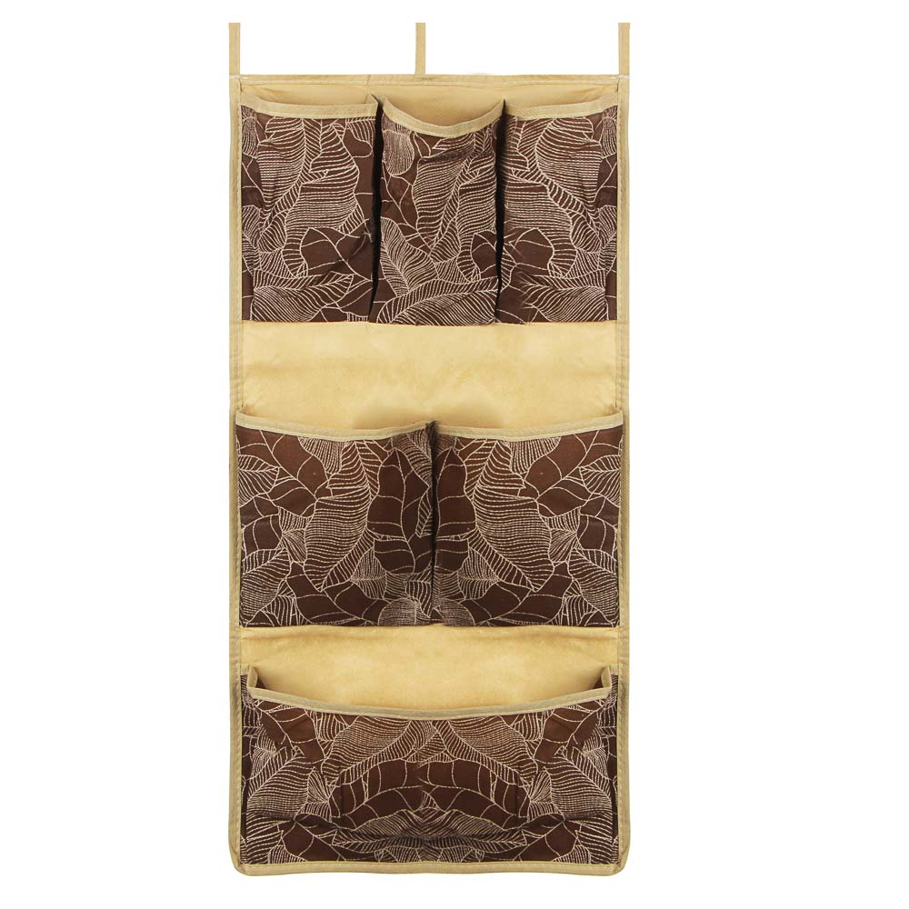 VETTA Верона Органайзер подвесной для мелочей 30х60см (6 карманов), спанбонд, ПЕВА, 2 цвета, арт.№ 457-525