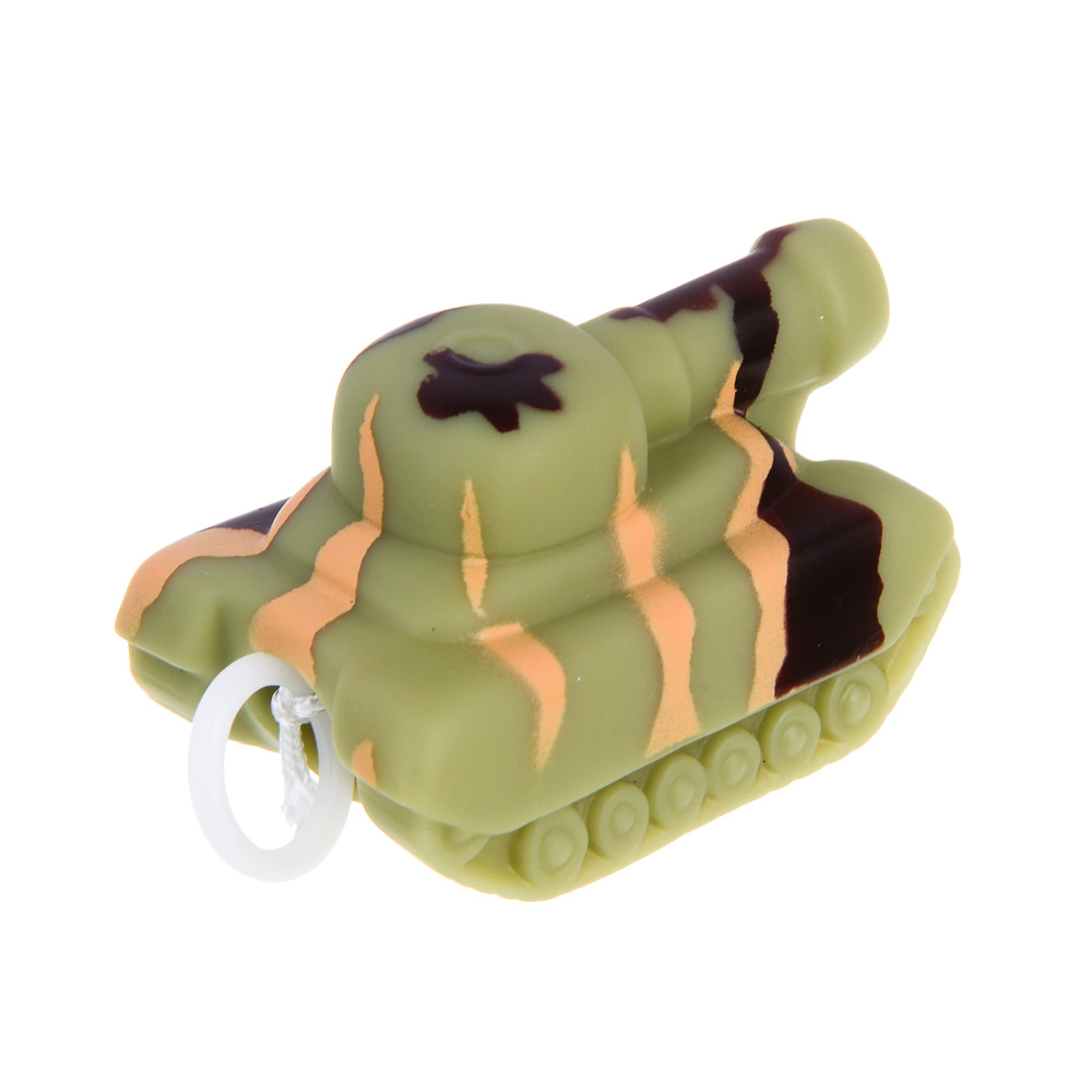 BY Русские Супергерои УВЗ Танк с кольцом, игрушка-антистресс, 14x9 см, PVC, арт.№ 297-017