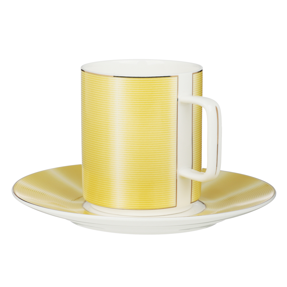 MILLIMI Голд Набор чайный 4 пр., 220мл, 15см, фарфор, арт.№ 802-472