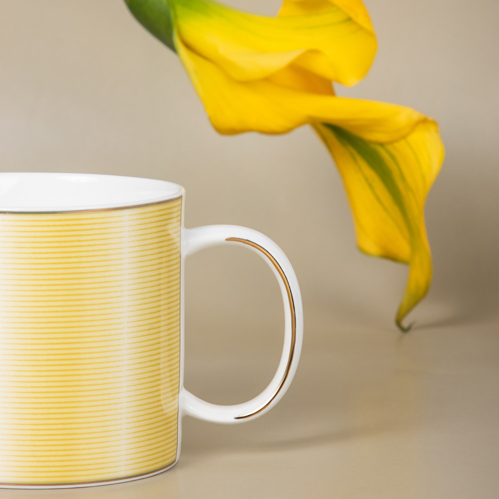 MILLIMI Голд Кружка, 280мл, фарфор, арт.№ 802-474