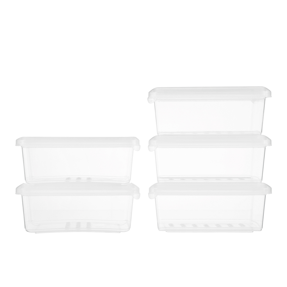 Набор контейнеров для заморозки 0,5 л 5шт, пластик, арт.№ 861-299