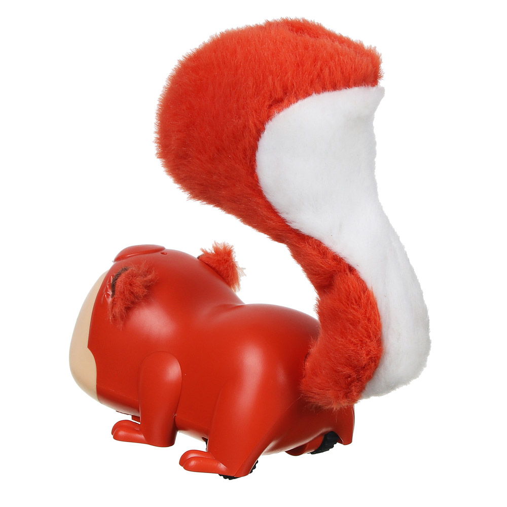 ИГРОЛЕНД Игрушка музыкальная в виде белки, звук, 3ААА, ABS, текстильные элементы, 15х7х15см, арт.№ 272-743