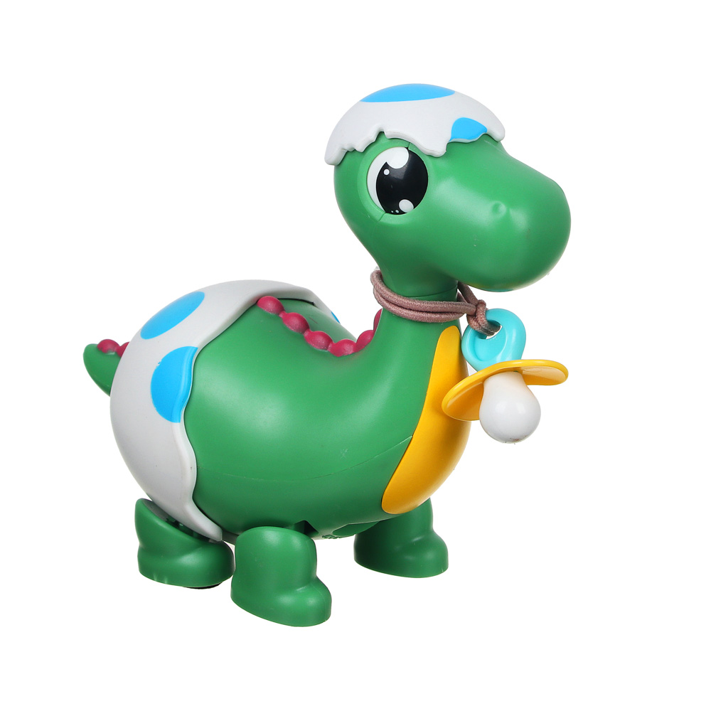 ИГРОЛЕНД Игрушка музыкальная милашка Дино, звук, движение, ABS, З/У USB, 13х18х11см, арт.№ 272-744