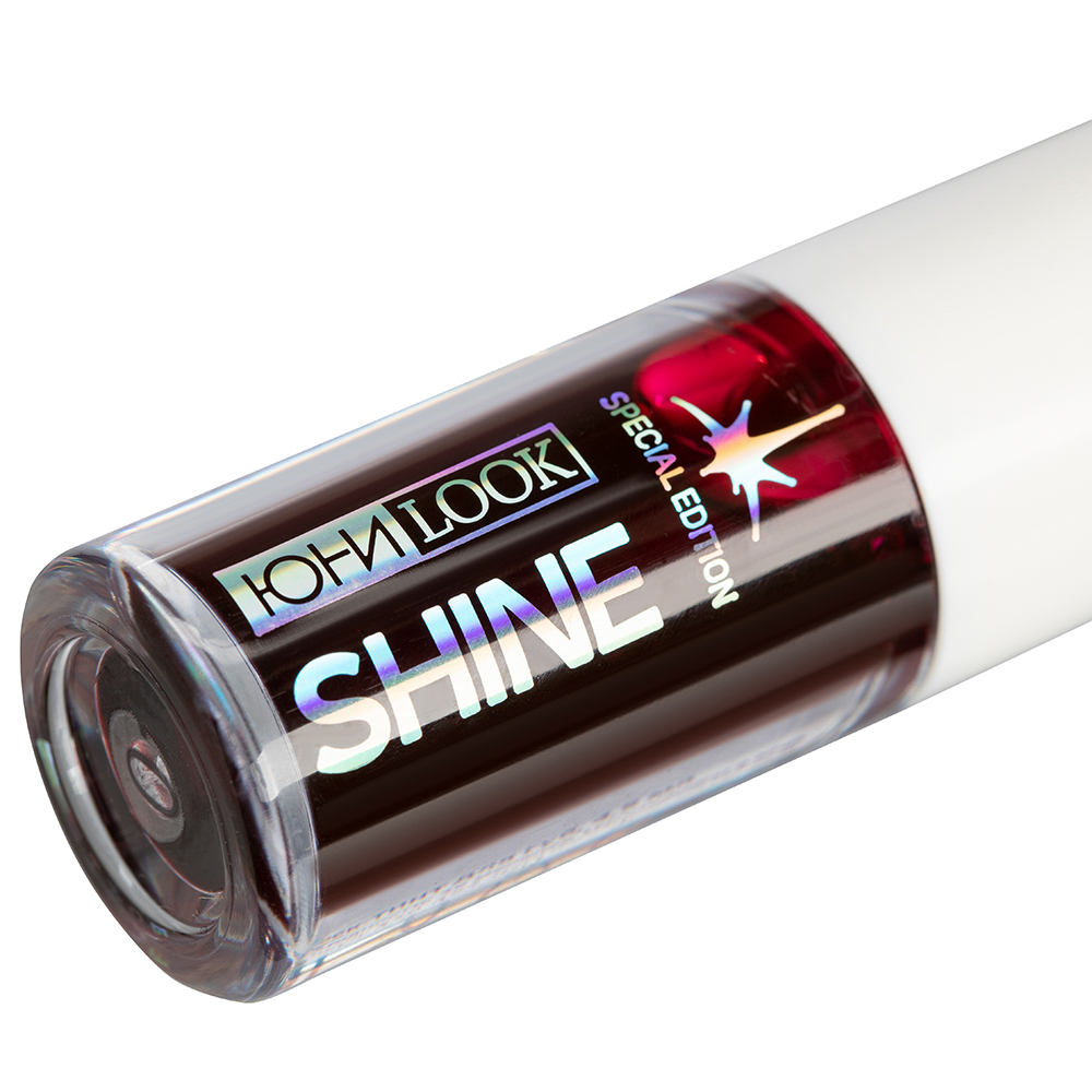 ЮНИLOOK Шайн Блеск-тинт для губ, 4,5 мл, тон 01, лилово-малиновый, арт.№ 330-004