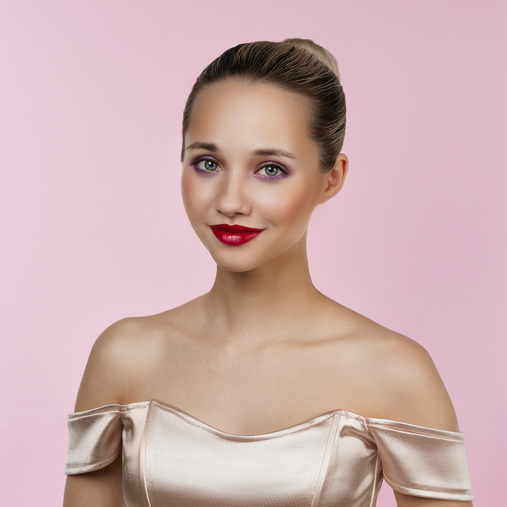 ЮНИLOOK Шайн Блеск-тинт для губ, 4,5 мл, тон 01, лилово-малиновый, арт.№ 330-004