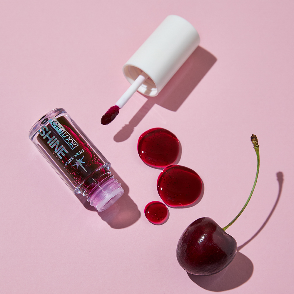 ЮНИLOOK Шайн Блеск-тинт для губ, 4,5 мл, тон 01, лилово-малиновый, арт.№ 330-004