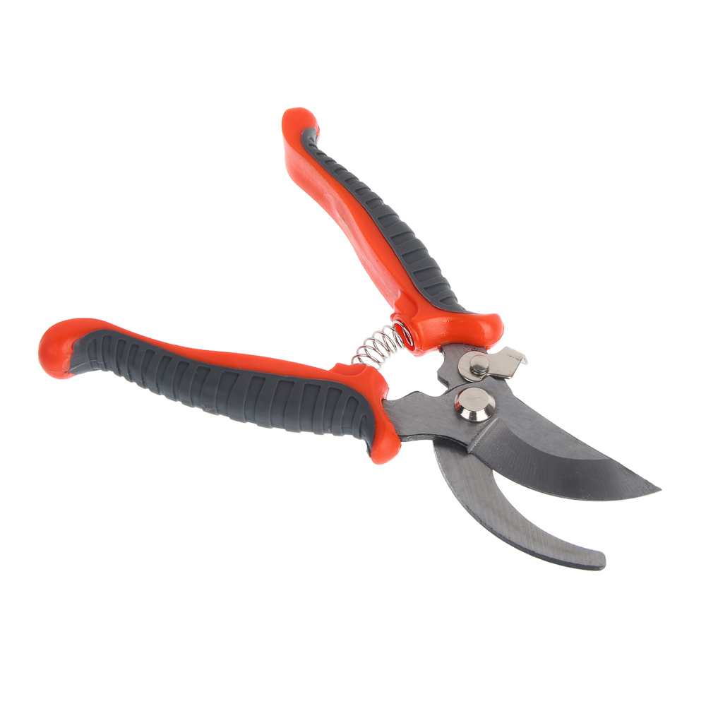 Секатор плоскостной тм INBLOOM 18см, марганцевая сталь 65М, блокиратор, арт.№ 186-042