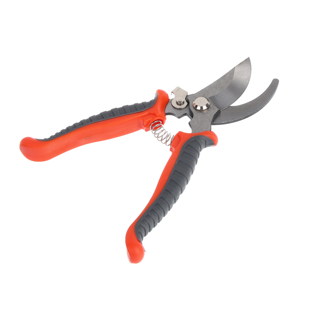 Секатор плоскостной тм INBLOOM 18см, марганцевая сталь 65М, блокиратор, арт.№ 186-042