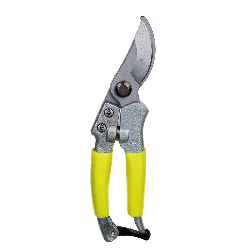 Секатор плоскостной тм INBLOOM 20см, марганцевая сталь 65М, гальваническое покрытие, арт.№ 186-015