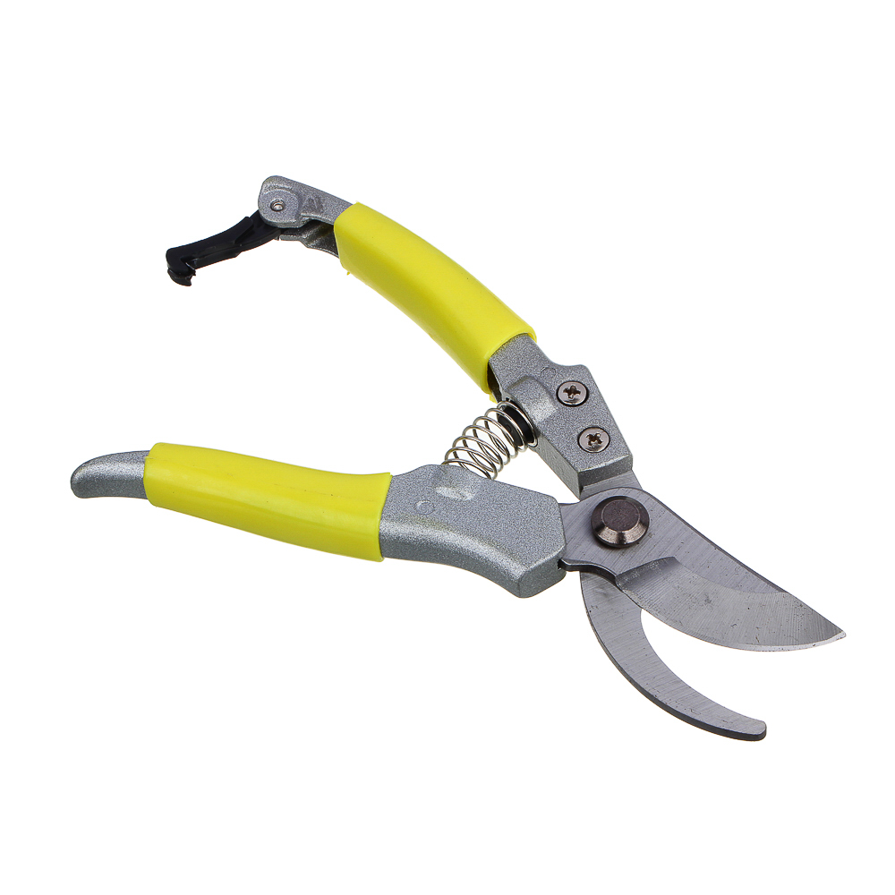 Секатор плоскостной тм INBLOOM 20см, марганцевая сталь 65М, гальваническое покрытие, арт.№ 186-015