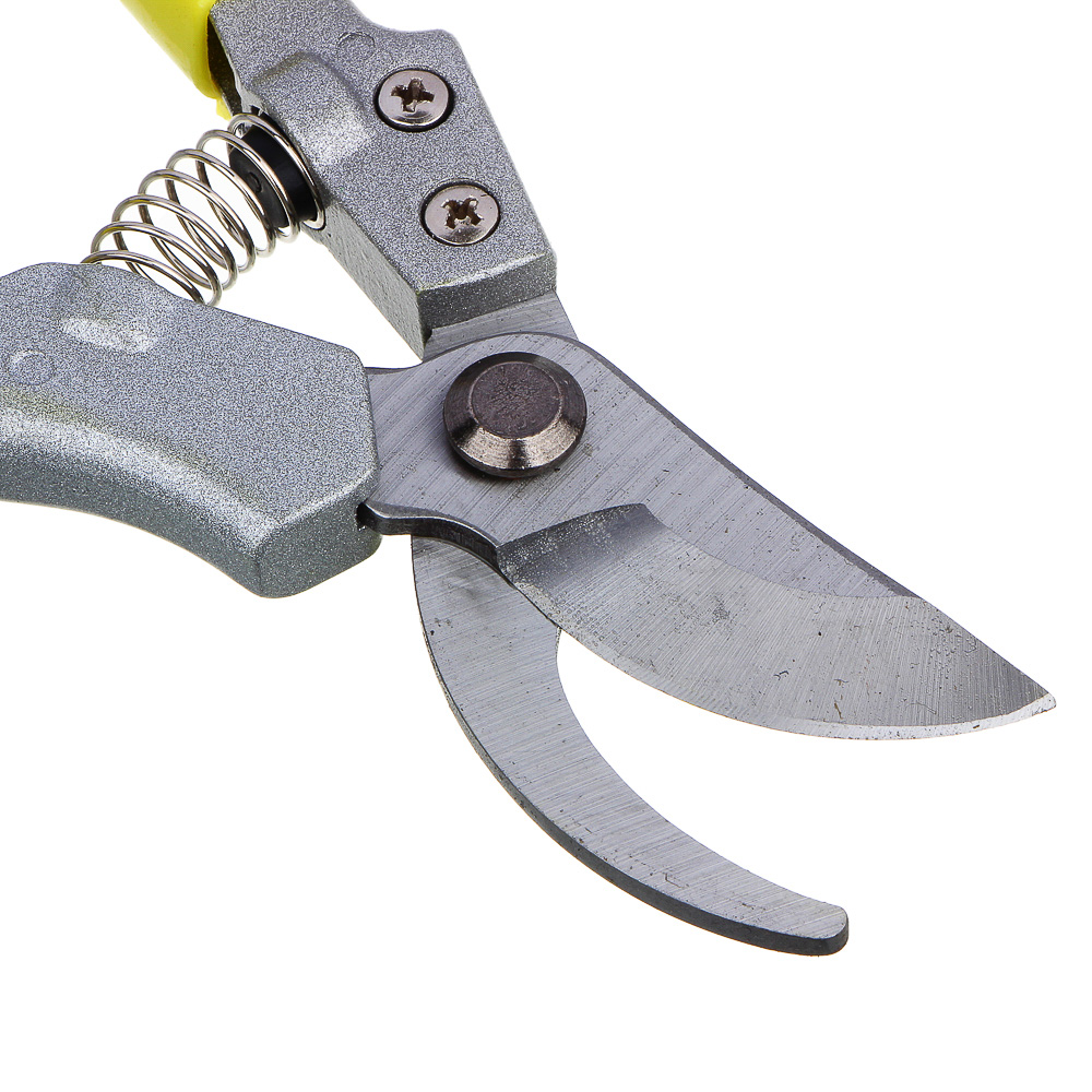 Секатор плоскостной тм INBLOOM 20см, марганцевая сталь 65М, гальваническое покрытие, арт.№ 186-015