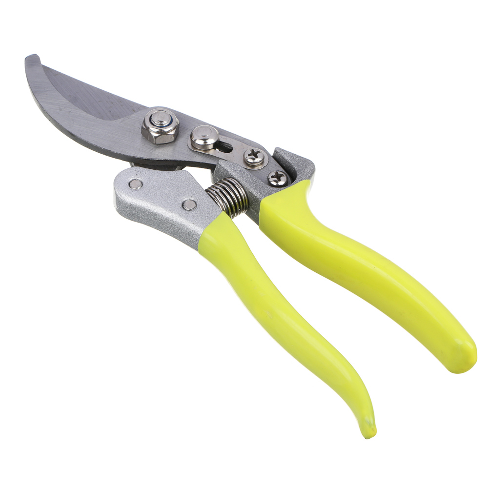 INBLOOM Секатор садовый, 21.5см, марганцевая сталь 65М, обрезиненная ручка, арт.№ 186-036