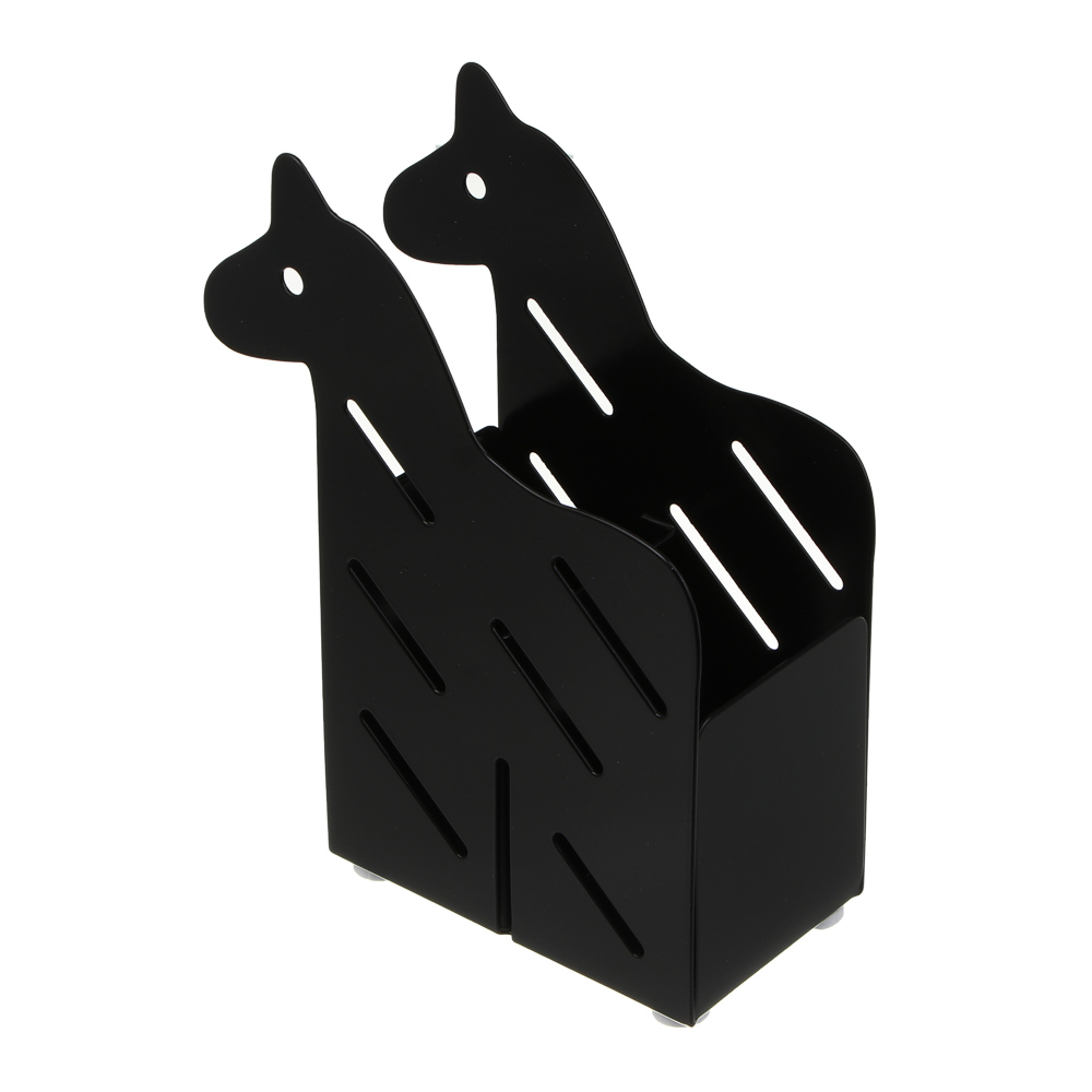 Подставка для пишущих принадлежностей, металл, 8,5х5х14-16см, 2 дизайна, арт.№ 532-124