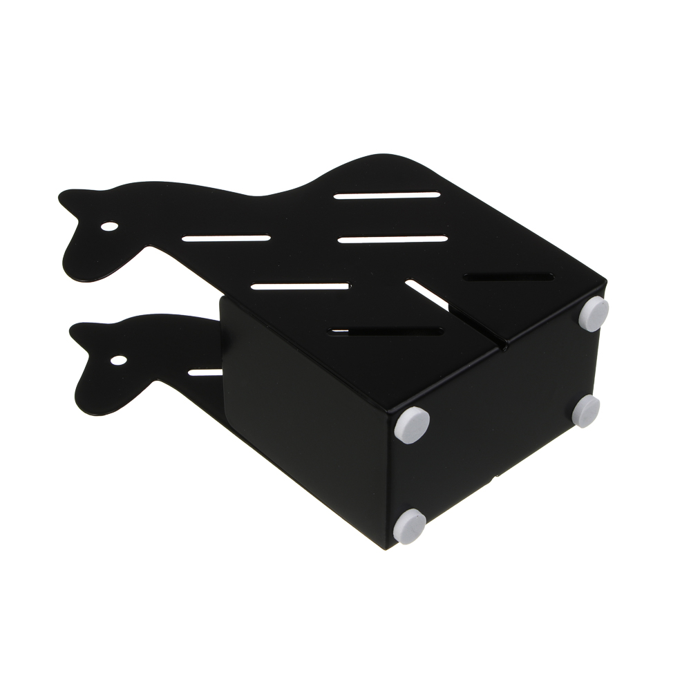 Подставка для пишущих принадлежностей, металл, 8,5х5х14-16см, 2 дизайна, арт.№ 532-124