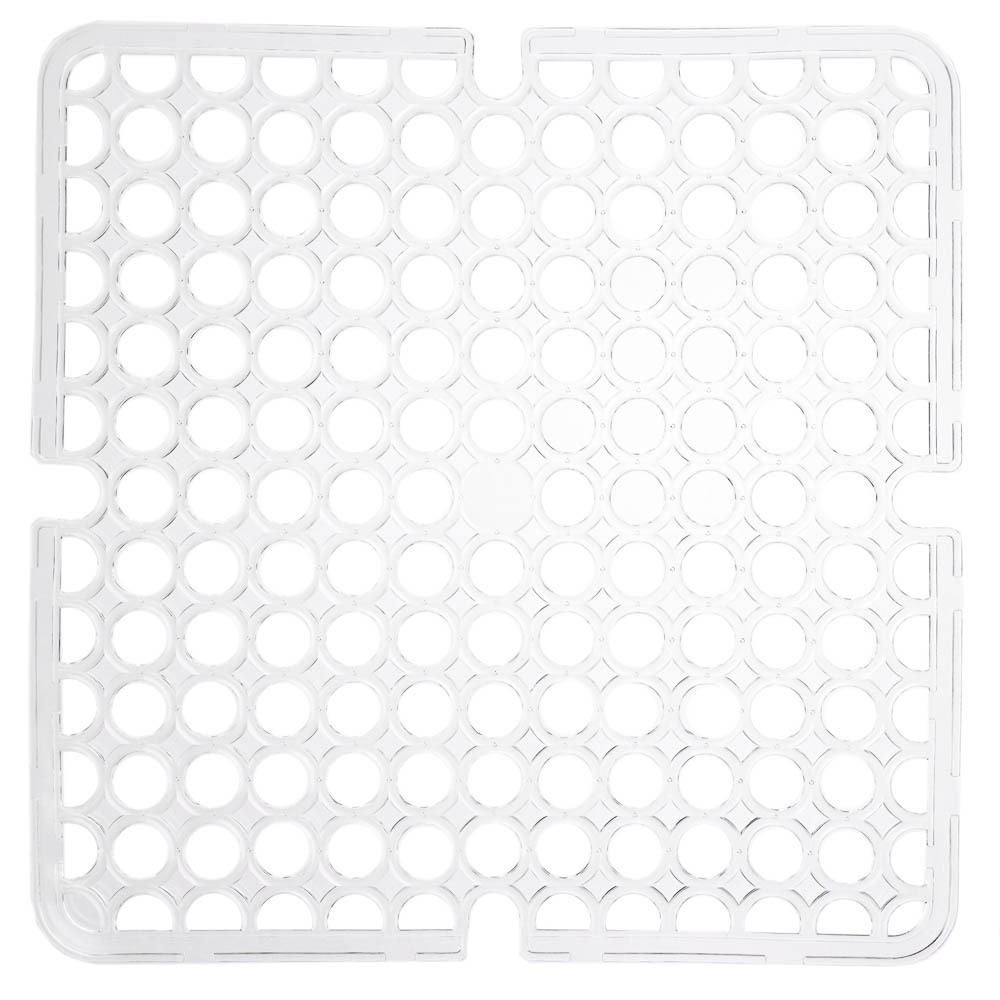 Коврик в раковину противоскользящий тм VETTA Кругляш, 27,5х27,5см, ПВХ, 4 цвета, арт.№ 444-177