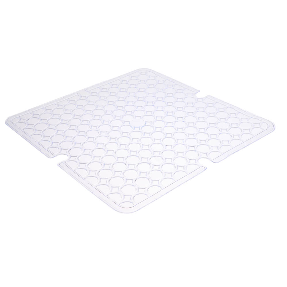 Коврик в раковину противоскользящий тм VETTA Кругляш, 27,5х27,5см, ПВХ, 4 цвета, арт.№ 444-177