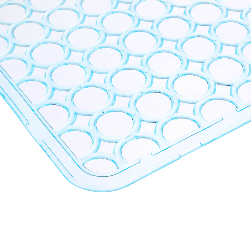 Коврик в раковину противоскользящий тм VETTA Кругляш, 27,5х27,5см, ПВХ, 4 цвета, арт.№ 444-177