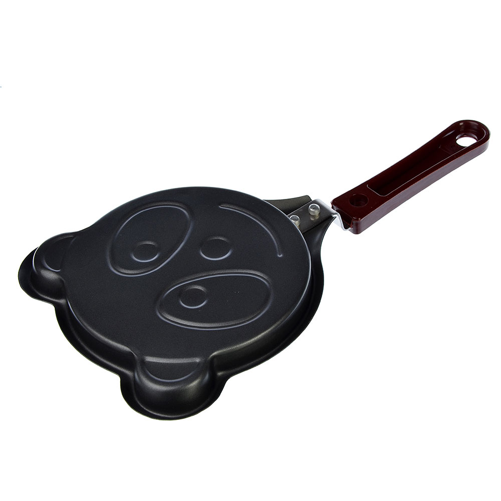 Мини-сковорода а/п угл сталь, d13,5см, "Забавные животные", 2 дизайна, арт.№ 846-214