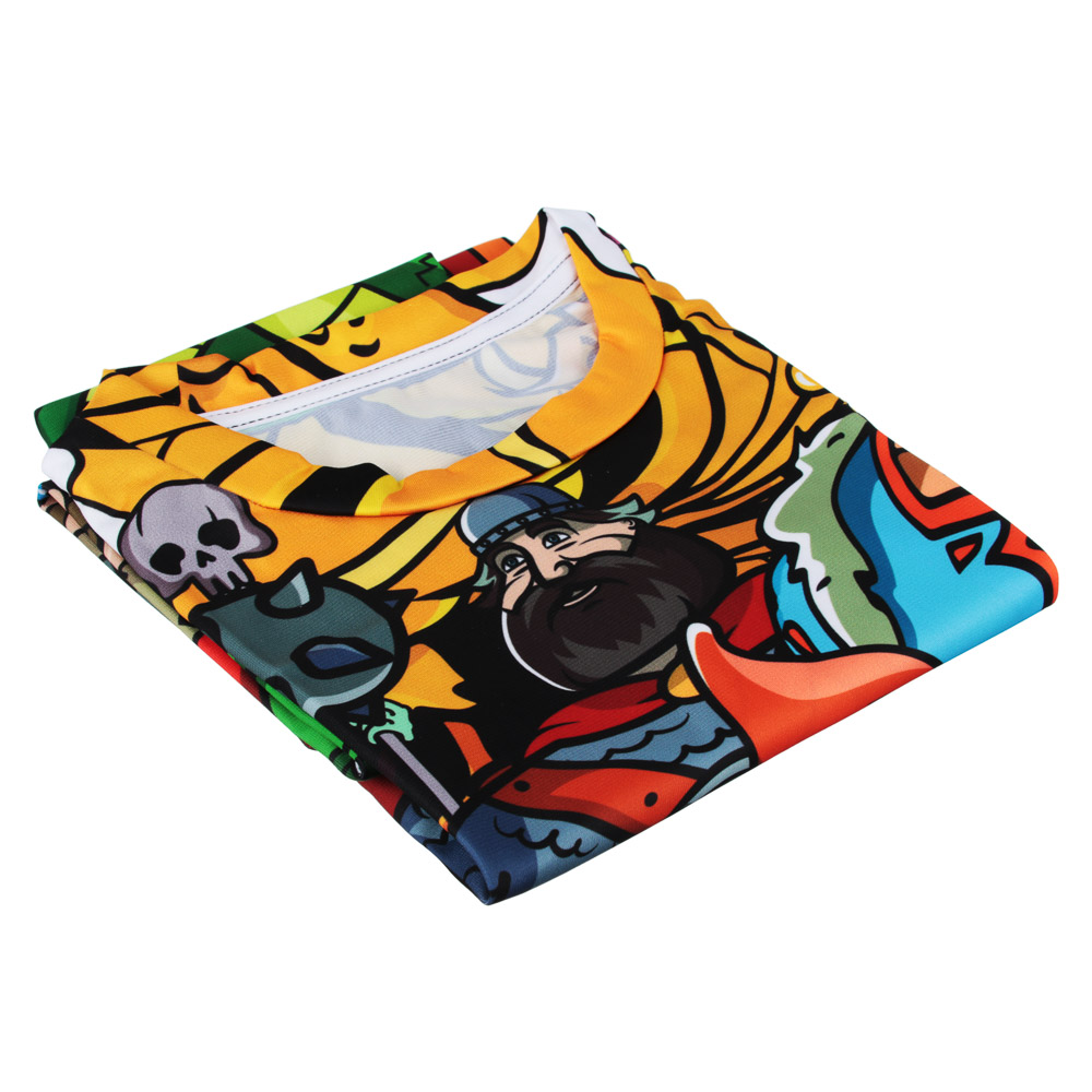 Футболка женская спортивная для тренировок, 100% полиэстер, XS-XL, 2 дизайна, арт.№ 275-051