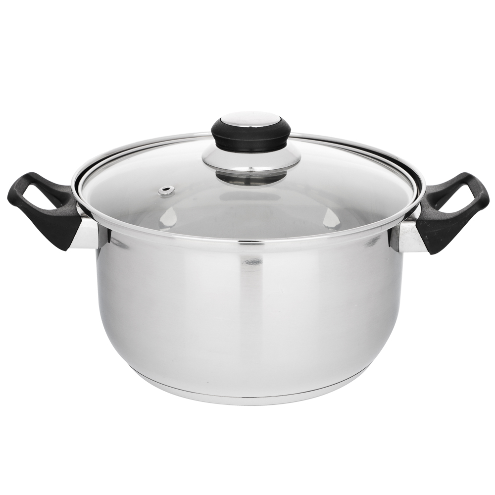 Стрейтон Кастрюля 20х11,5см, 2,9л, со стекл. крышкой, арт.№ 822-119