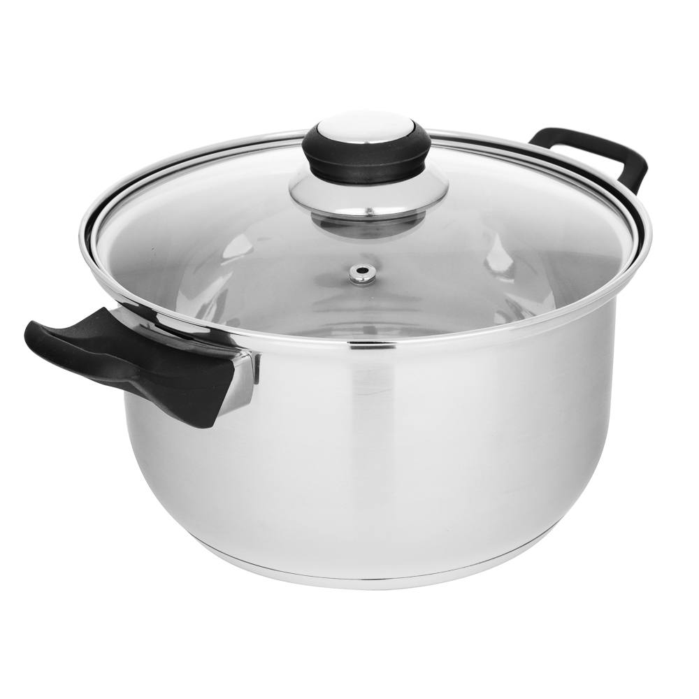 Стрейтон Кастрюля 20х11,5см, 2,9л, со стекл. крышкой, арт.№ 822-119