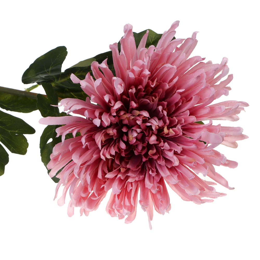 LADECOR Хризантема искусственная, 71 см, пластик, ткань, 4 цвета, арт.№ 426-006