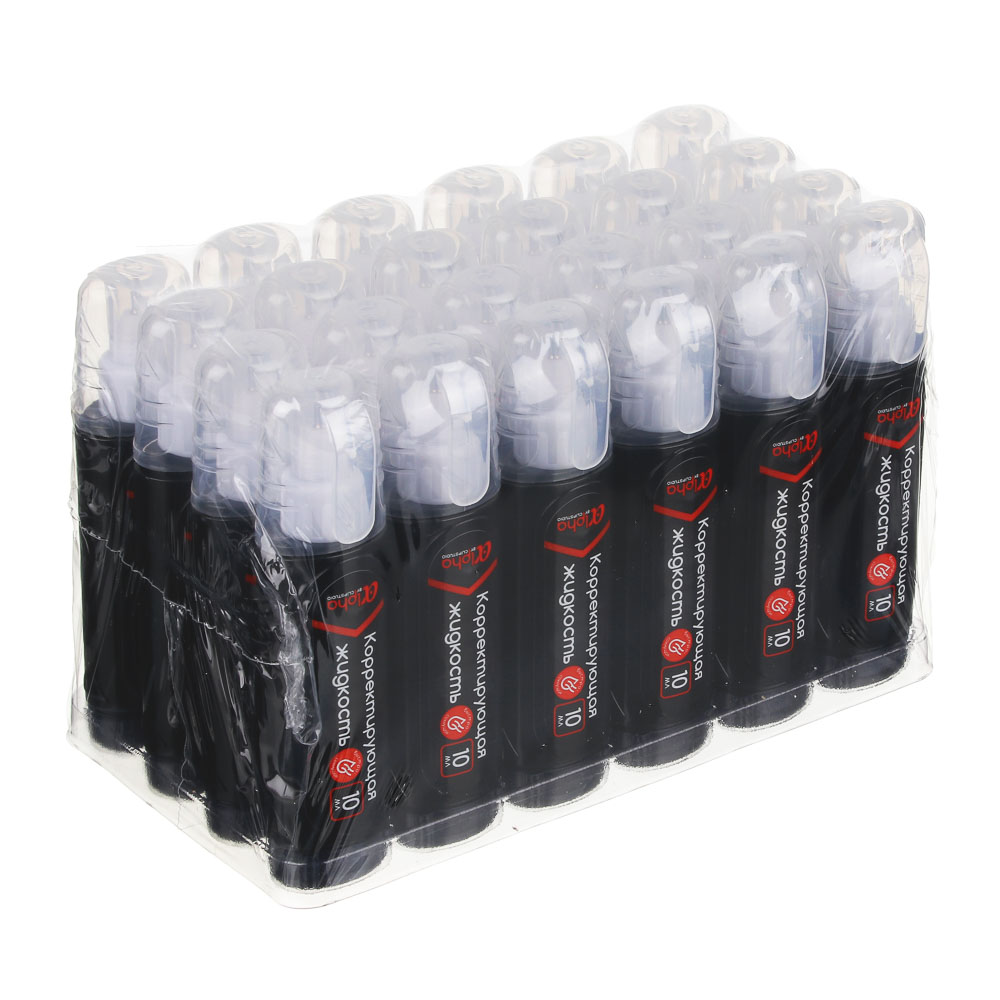 Корректирующая жидкость ClipStudio Альфа в карандаше 10 мл, быстросохнущая, пластик, металл, арт.№ 587-008