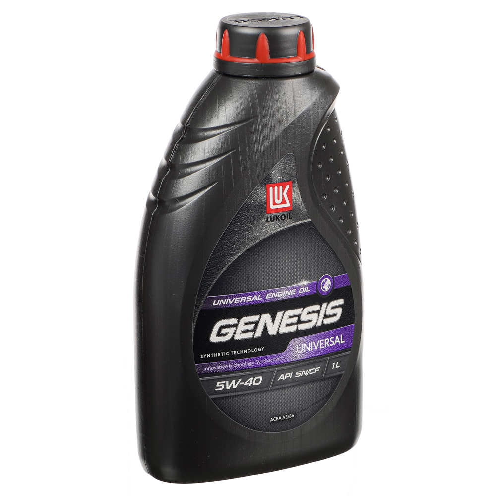 ЛУКОЙЛ Масло моторное синтетическое Genesis Universal 5w40, 1л, арт.№ 644-003