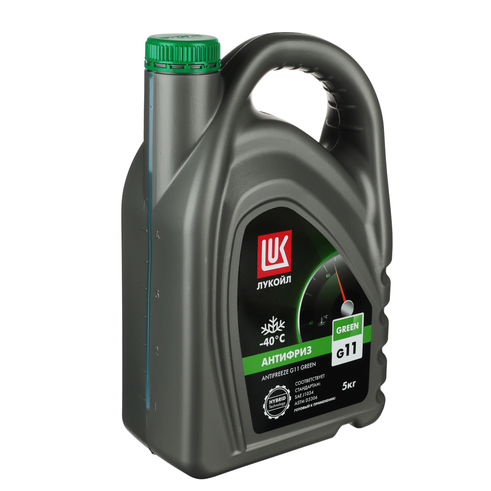ЛУКОЙЛ Жидкость антифриз g11 green, 5л, арт.№ 644-008
