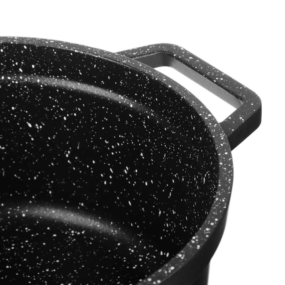 Казан с крышкой-сковородой SATOSHI Cheget 2,6 л, литой, а/приг,покрытие, d 20х9,5+3 см, индукция, арт.№ 846-382