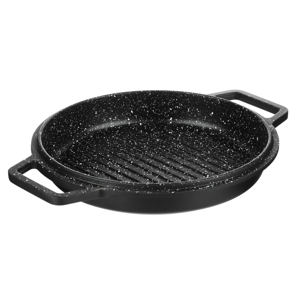 Казан с крышкой-сковородой SATOSHI Cheget 2,6 л, литой, а/приг,покрытие, d 20х9,5+3 см, индукция, арт.№ 846-382