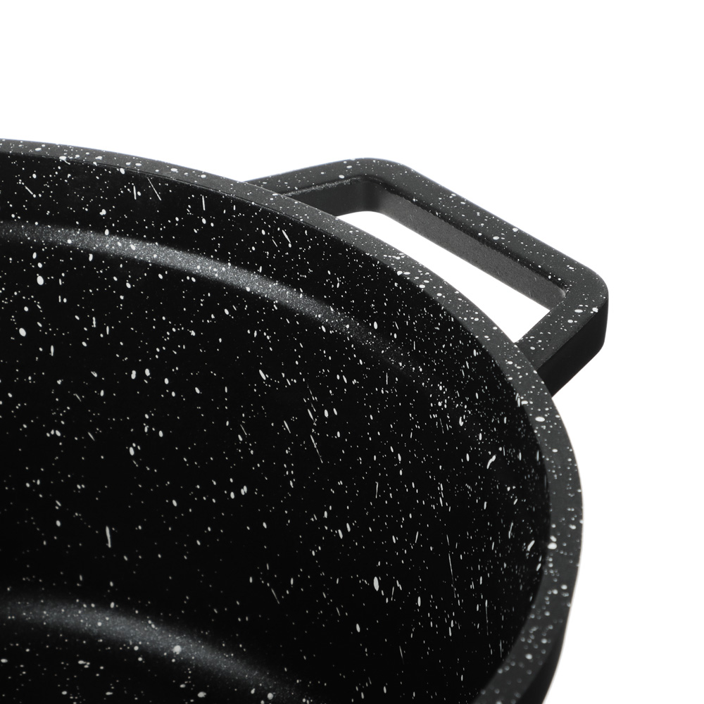 Казан с крышкой-сковородой 4,5 л, d24х11,5+3,5 см SATOSHI Cheget, литой, а/приг.покрытие, индукция, арт.№ 846-383