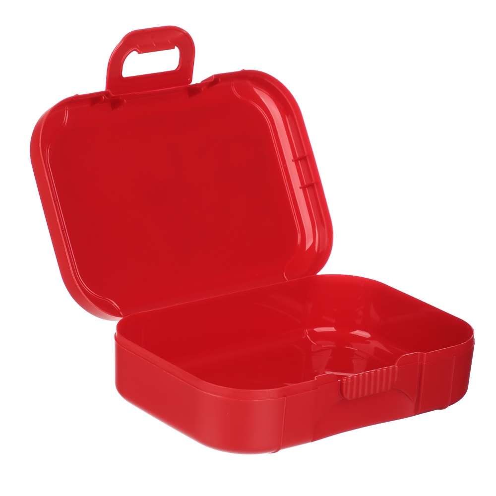 Зимние игрушки Ланч-бокс 0,85л (18х12,5х5,5см), пластик, арт.№ 861-551