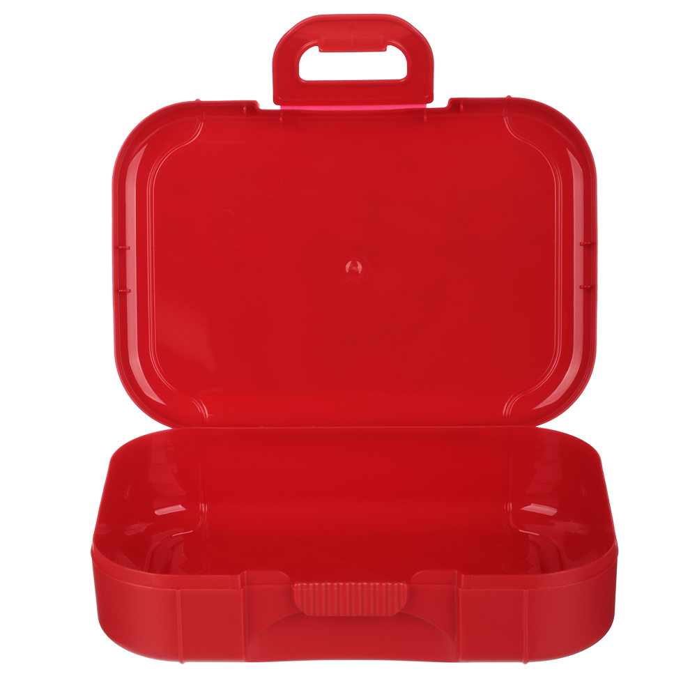 Зимние игрушки Ланч-бокс 0,85л (18х12,5х5,5см), пластик, арт.№ 861-551