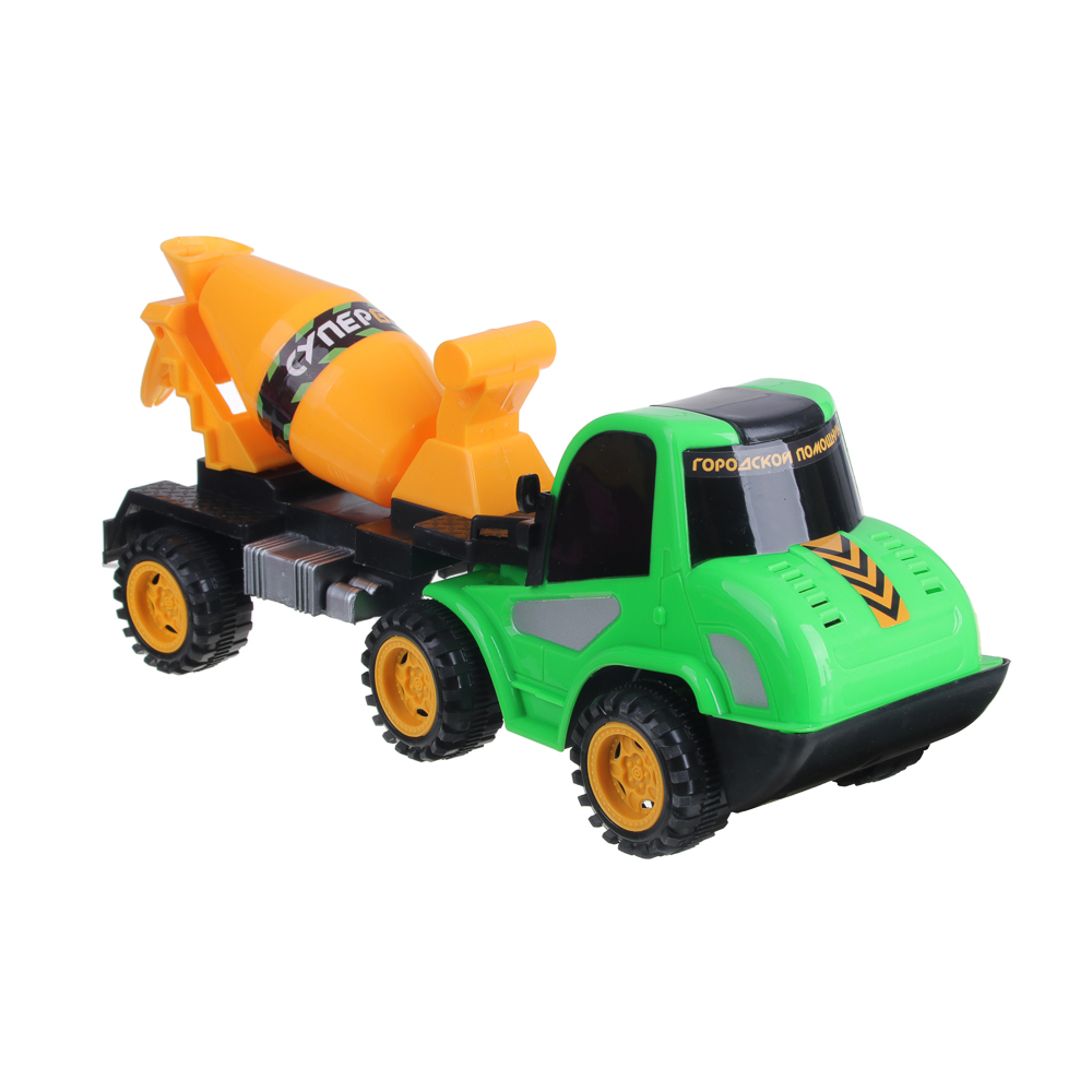 ИГРОЛЕНД Грузовик инерционный "Городской помощник", PP, 31х10х13см, 3 дизайна, арт.№ 292-357