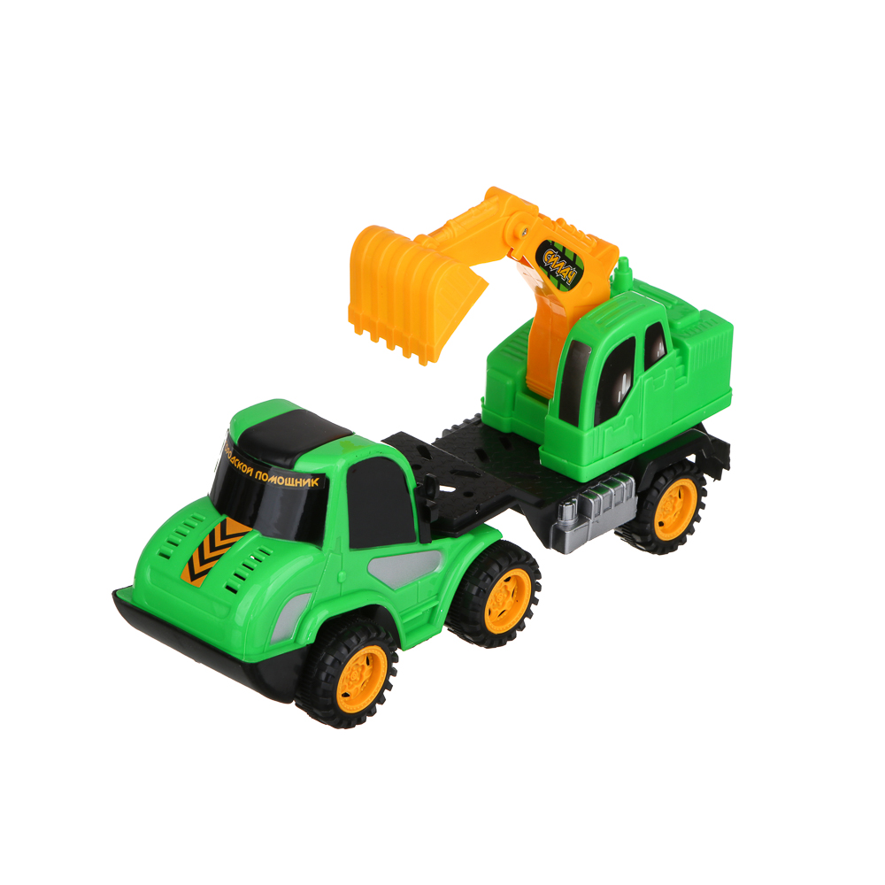 ИГРОЛЕНД Грузовик инерционный "Городской помощник", PP, 31х10х13см, 3 дизайна, арт.№ 292-357