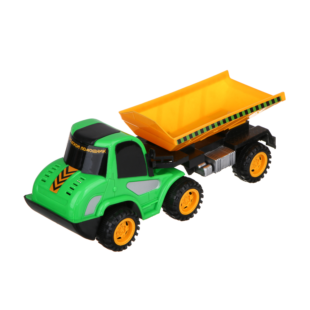 ИГРОЛЕНД Грузовик инерционный "Городской помощник", PP, 31х10х13см, 3 дизайна, арт.№ 292-357